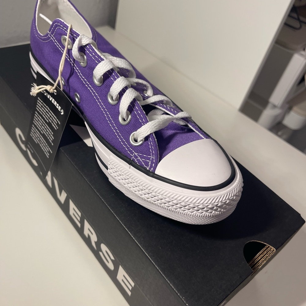 Converse Classic Purple Sneakers